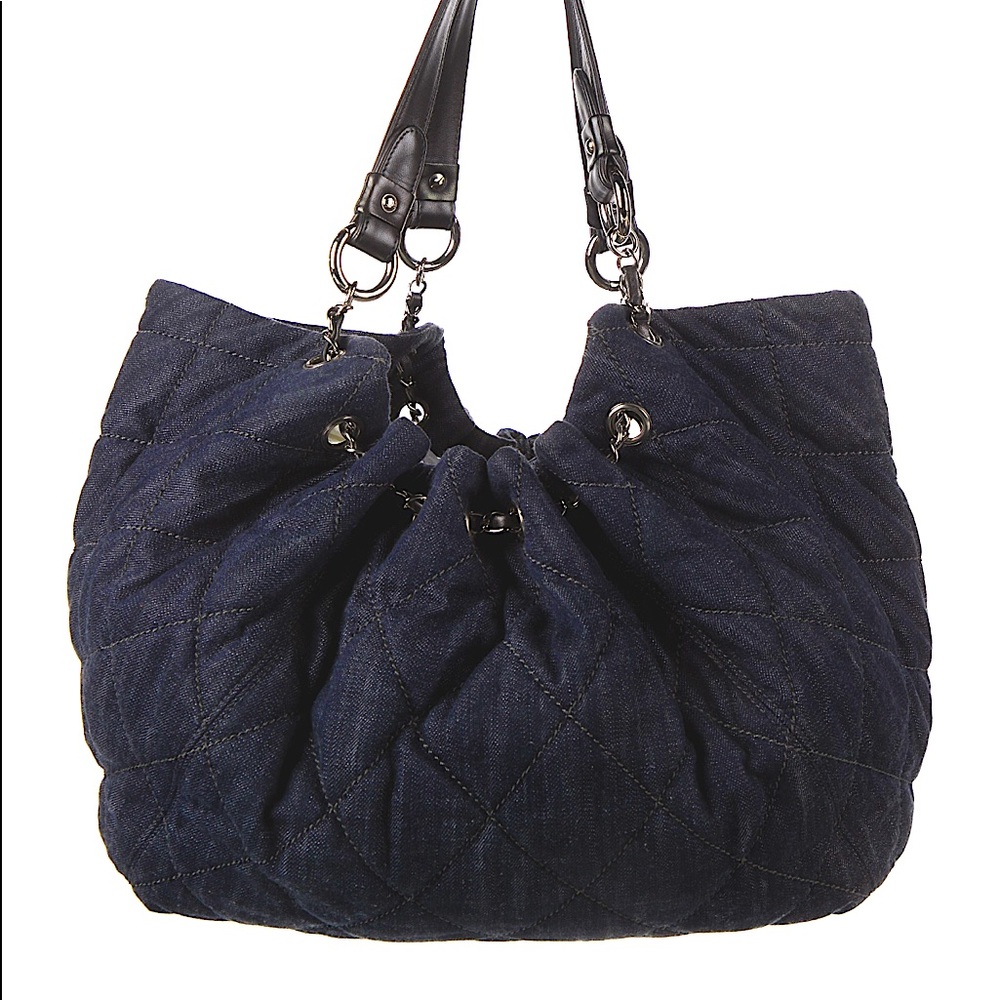 Chanel Denim XL Coco Cabas Spirit